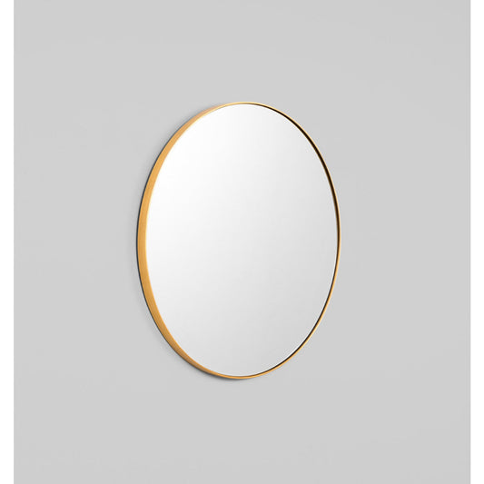 Bjorn Round Mirror (Brass)