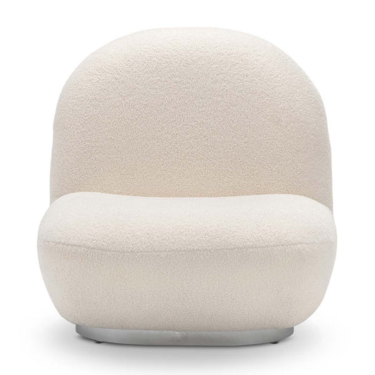 Pacha Low Slung Boucle Lounge Chair