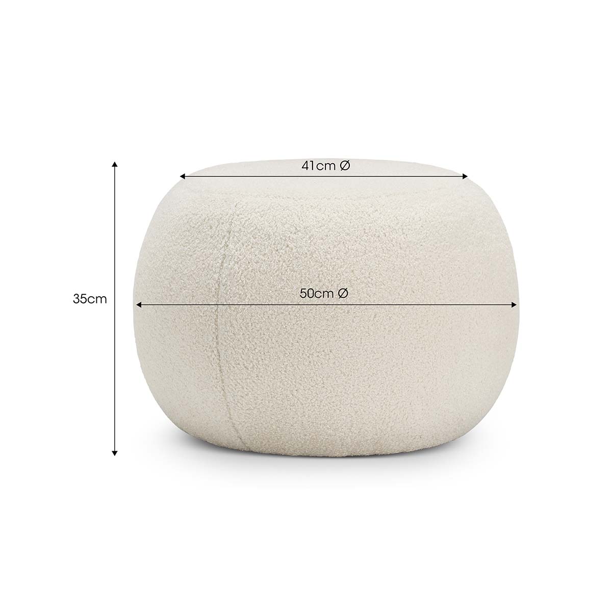 Pouf Boucle Ottoman