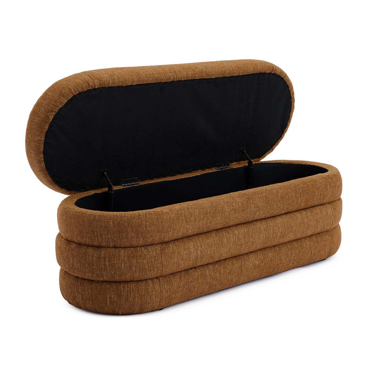 Mecca Oval Storage Ottoman
