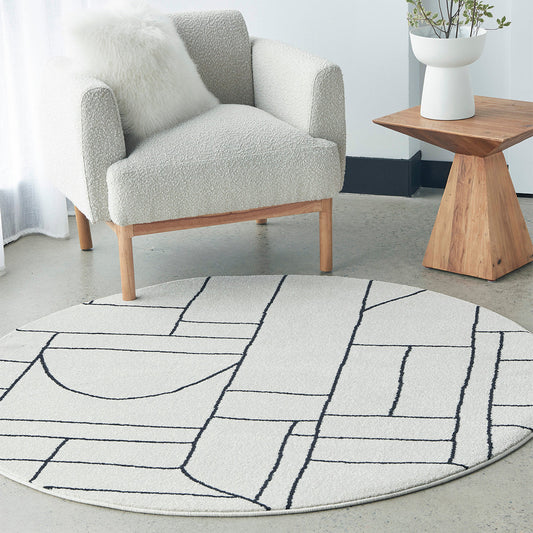 Paradise Fluer Round Rug