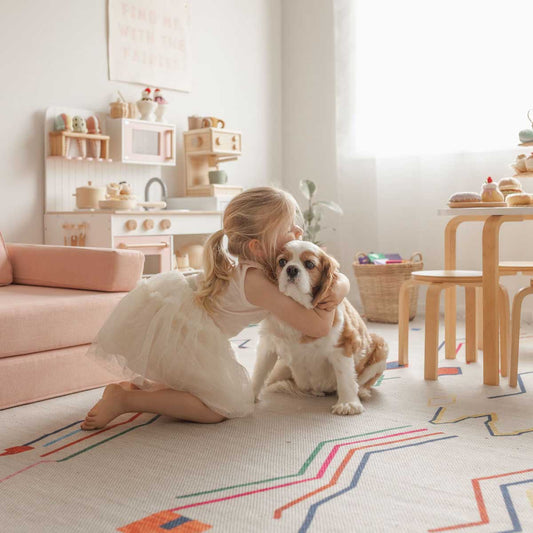 Remi Multi-Colour Abstract Tribal PET Rug