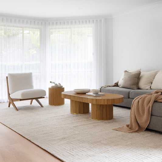 Nahba Textured Tribal Rug