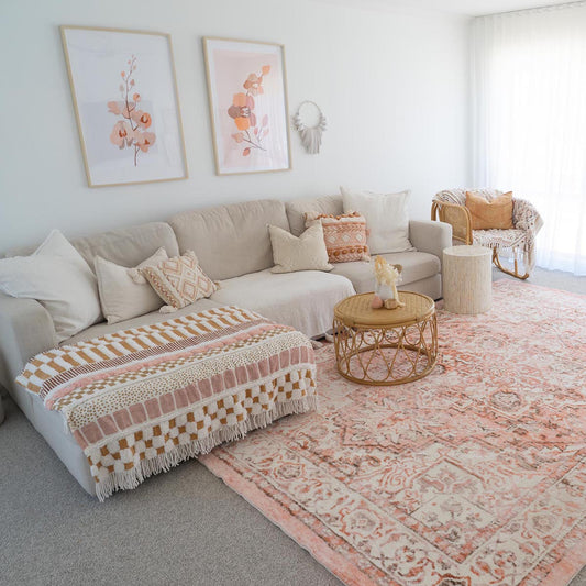 Veronique Distressed Washable Rug