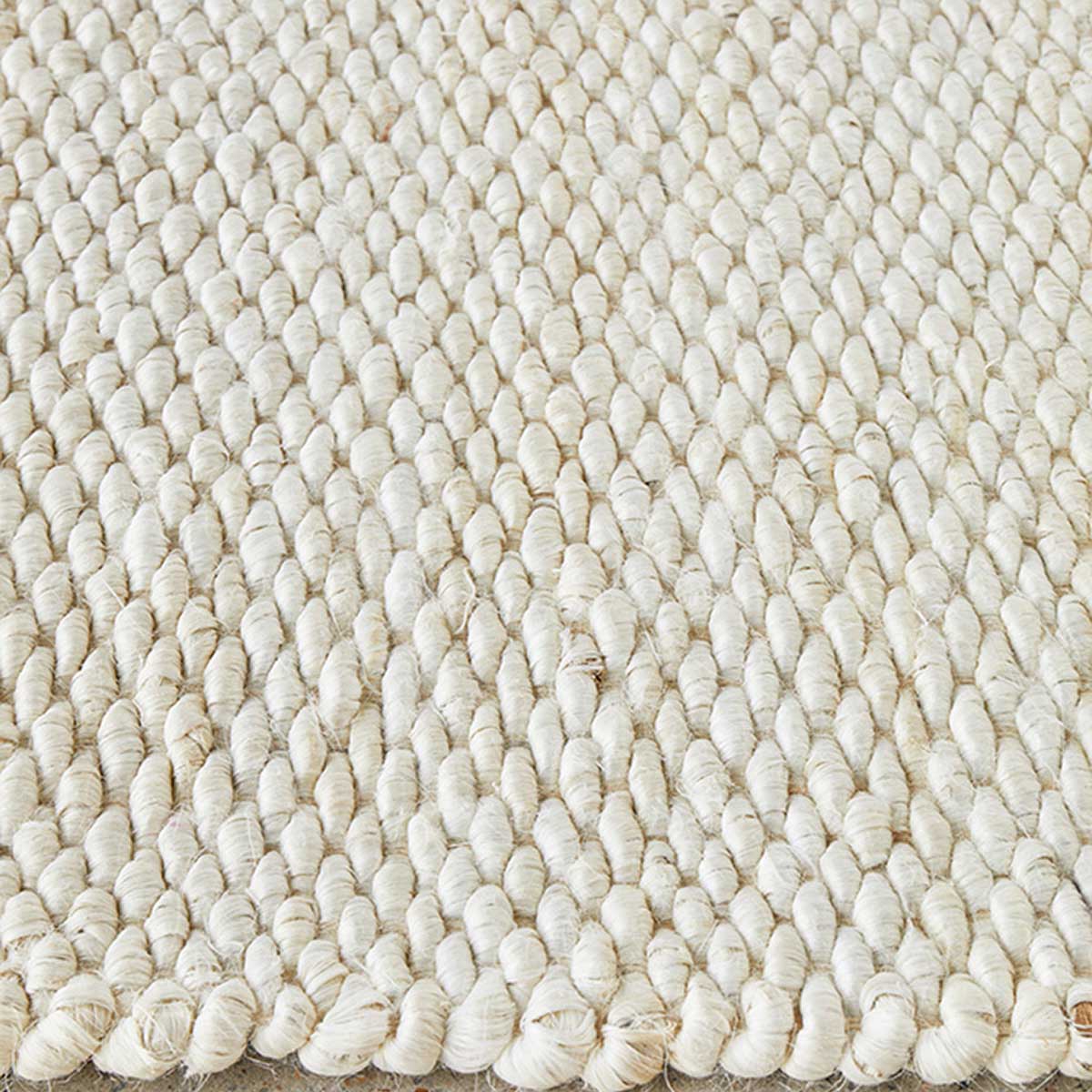 Hive Runner Rug (White)