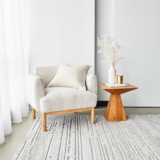 Serenade Ezra Rug (Silver)