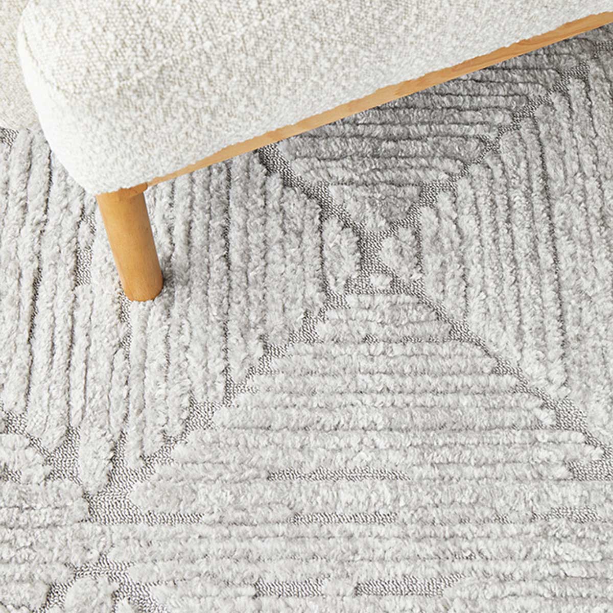 Serenade Shilo Rug (Silver)