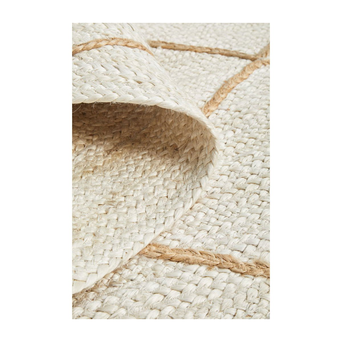 Noosa 222 Runner Rug (White)