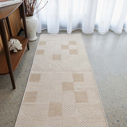 Patio Selin Runner Rug (Natural)