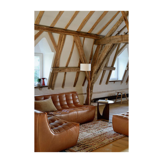 N701 Corner Seater Leather Sofa