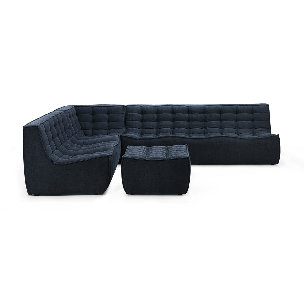 N701 Eco Fabric Corner Seater Sofa