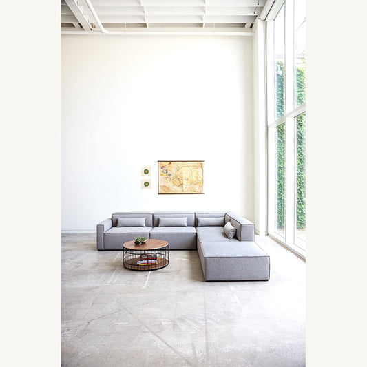 Mix Fabric Sofa (Armless)