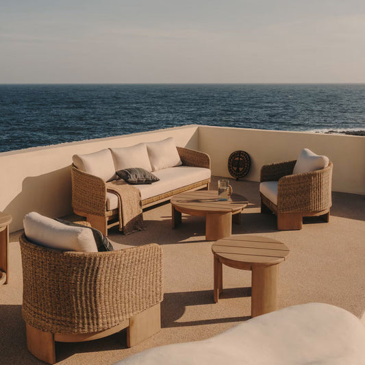 Xoriguer 3 Seater Sofa (Eucalyptus)