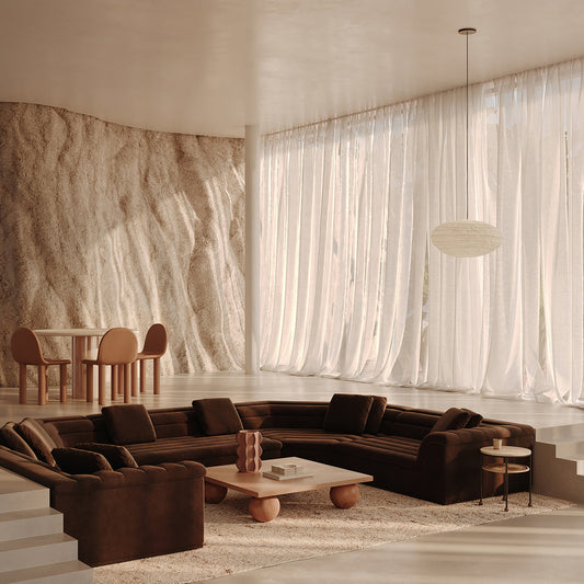 Float U-Shape Modular Sofa