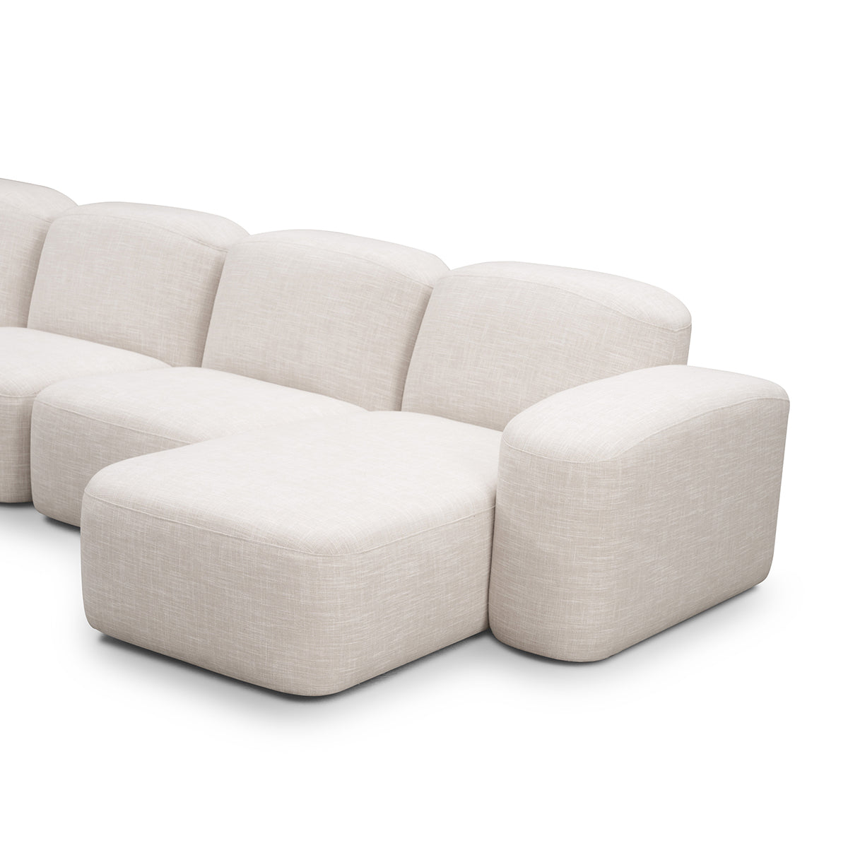 Muse 4 Seat RAF Chaise Sofa