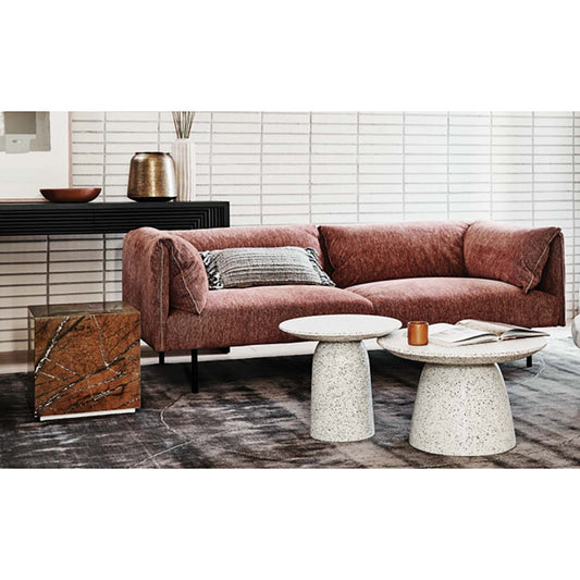 Elle Block Square Side Table