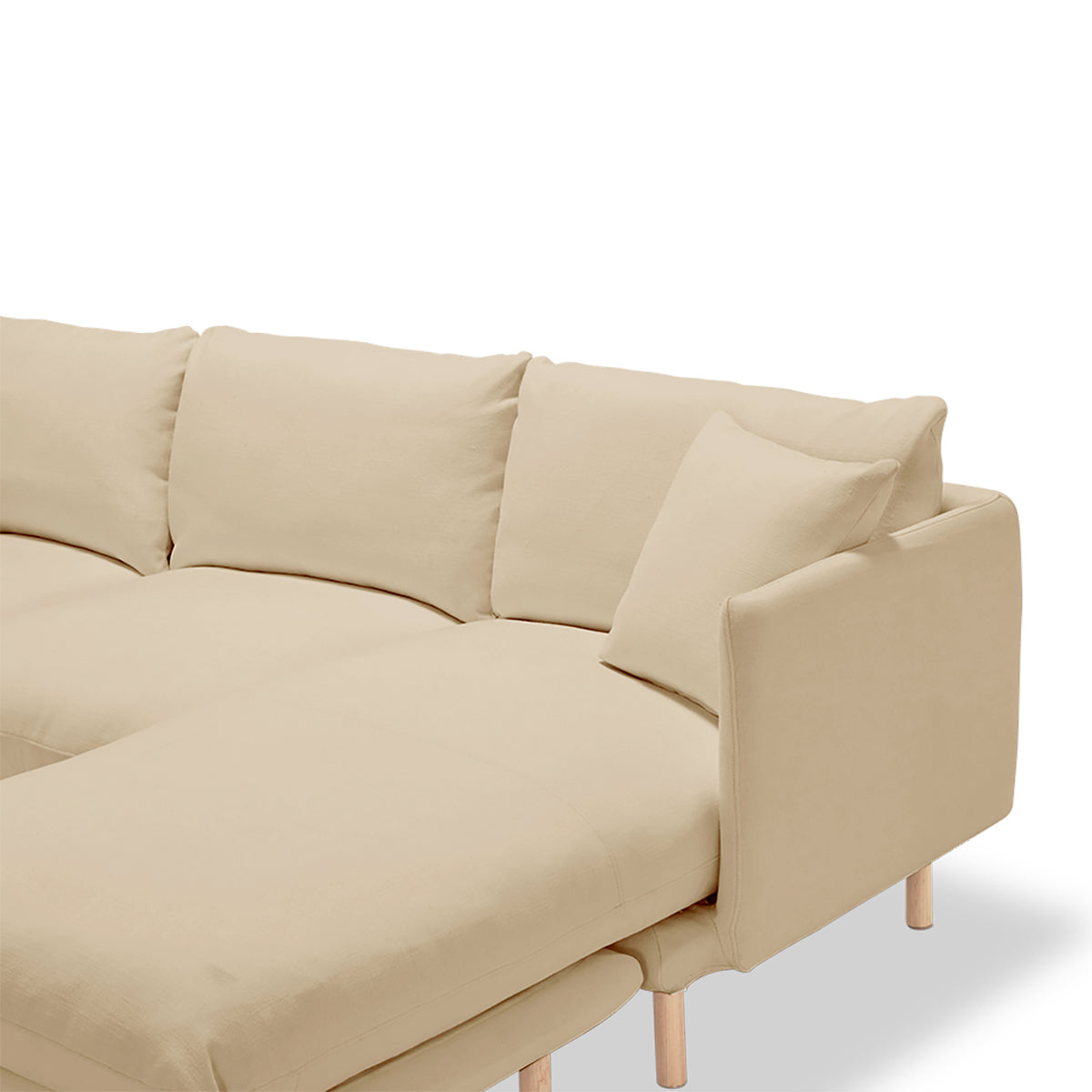 Zephyr 3.5 Seater Sofa & Flip Chaise (Byron)