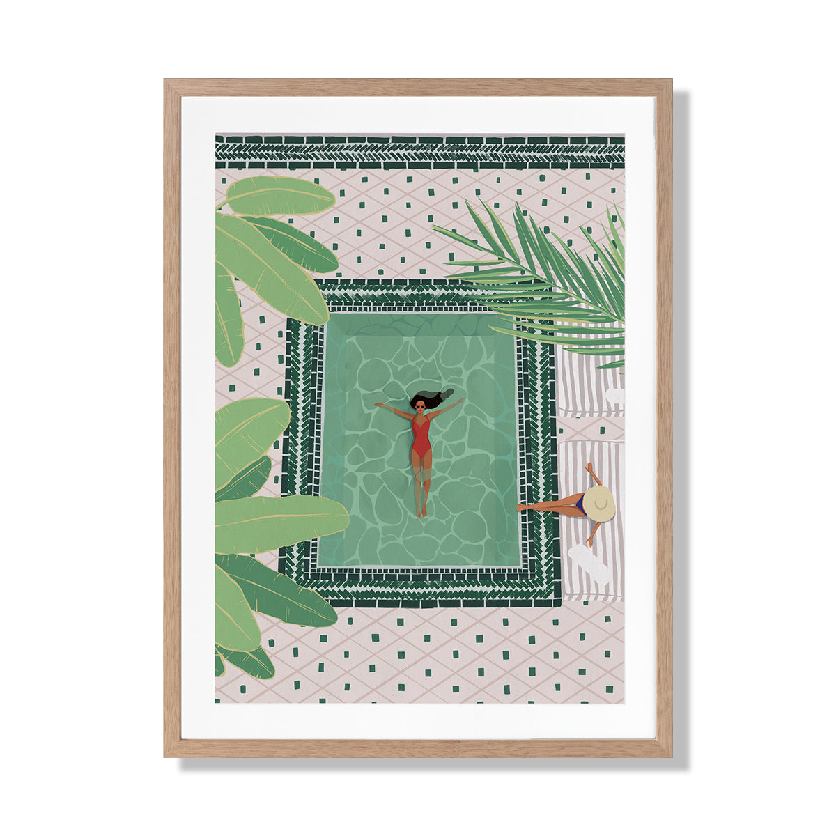 Carefree Callie Portrait Art Print