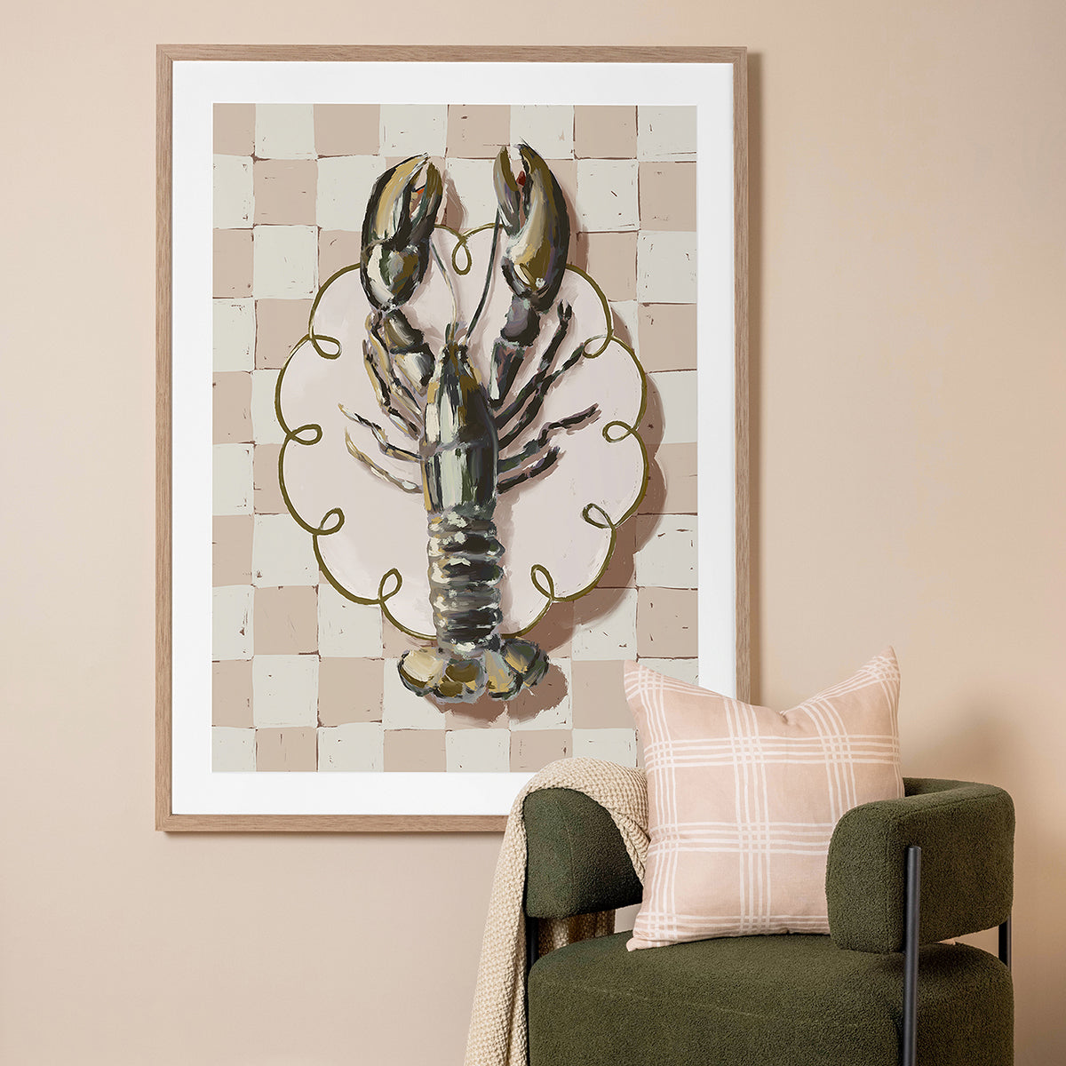 Alfresco Dinner Portrait Art Print