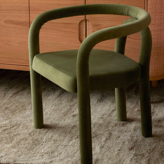 Totti Velvet Dining Chair
