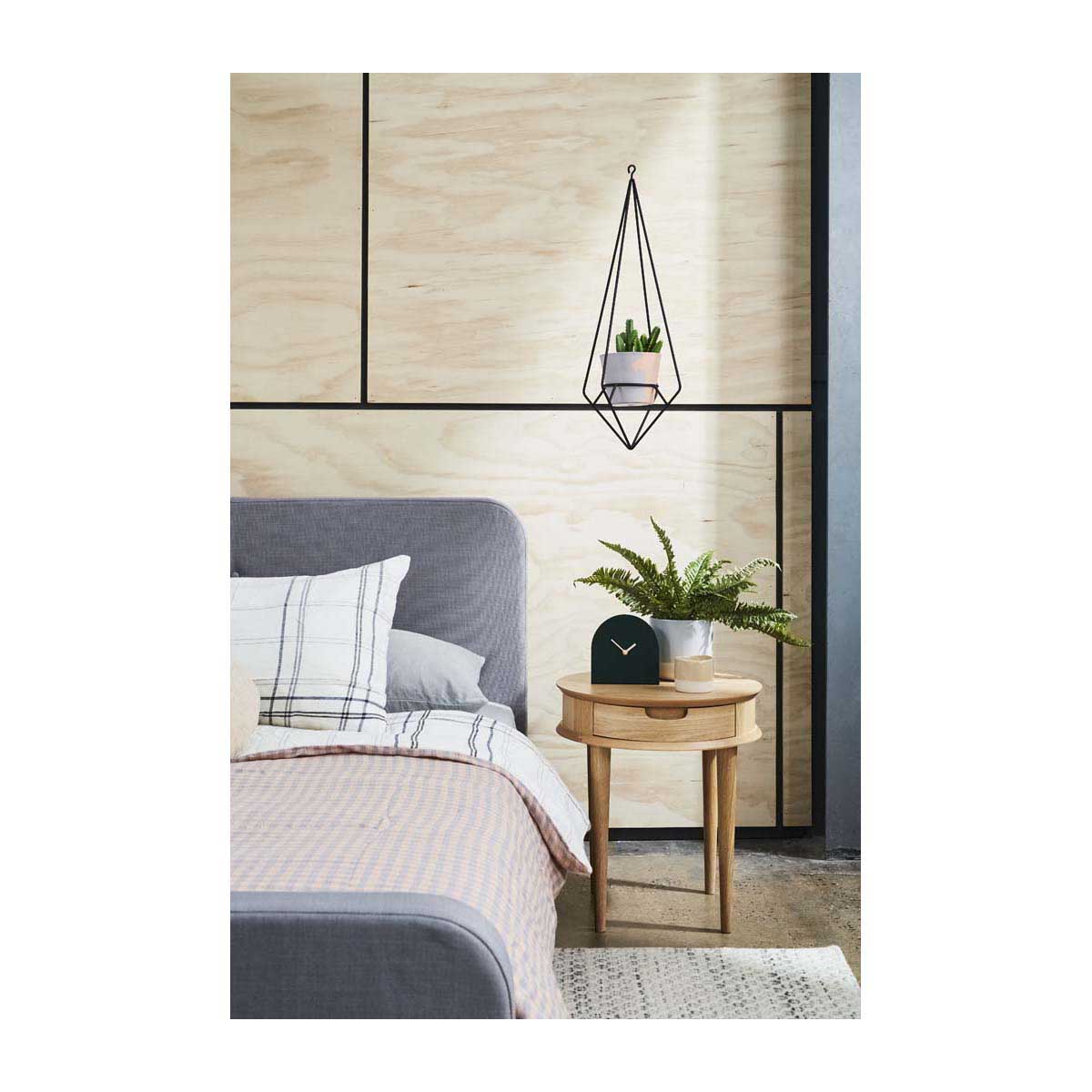 Stockholm Lamp Table (Drawer)