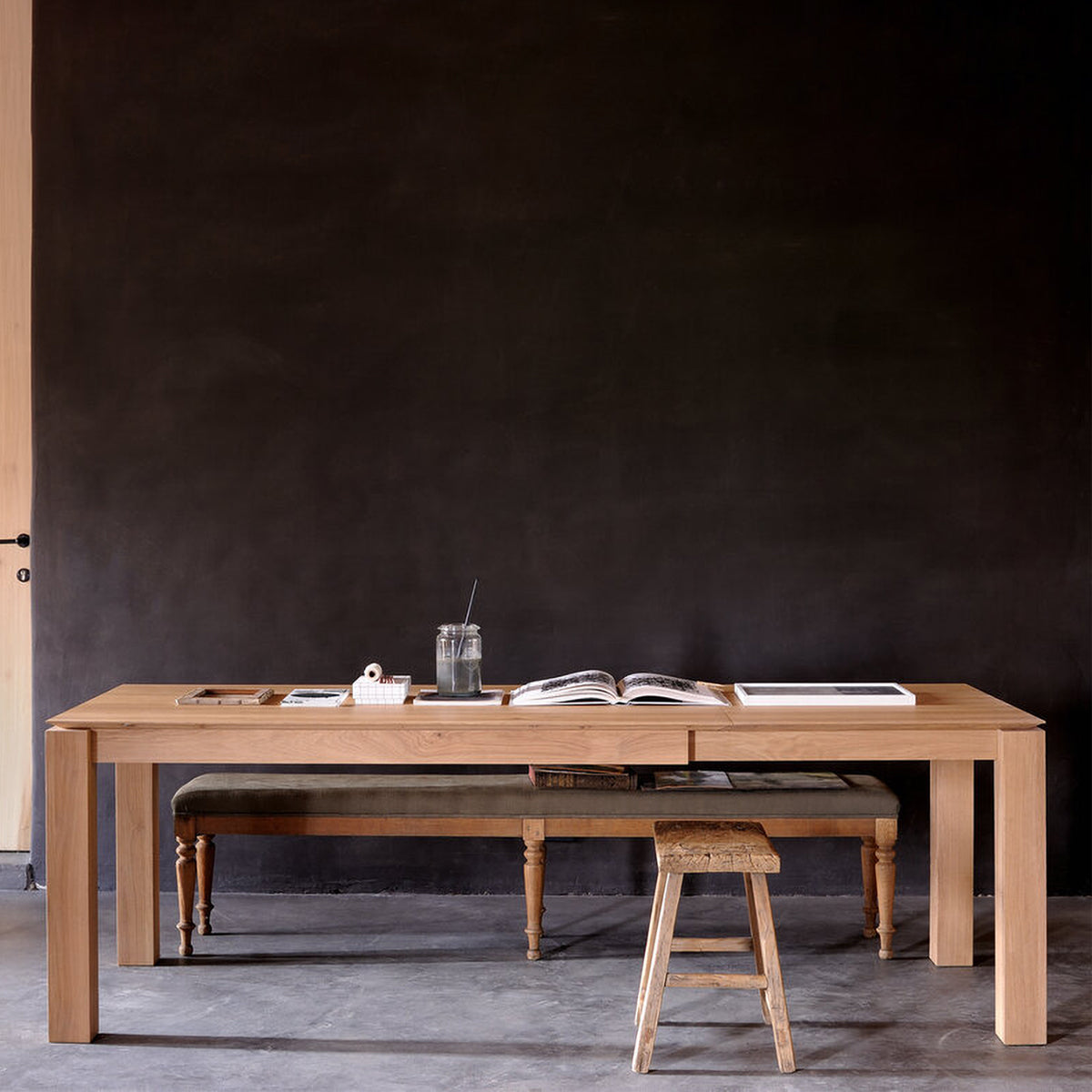 Slice Rectangle Extendable Dining Table