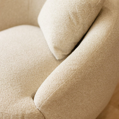 Avalon Boucle Swivel Armchair