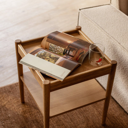 Santino Timber Side Table