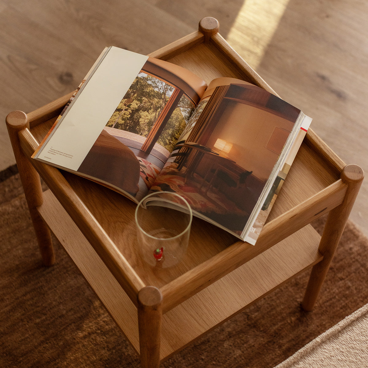 Santino Timber Side Table