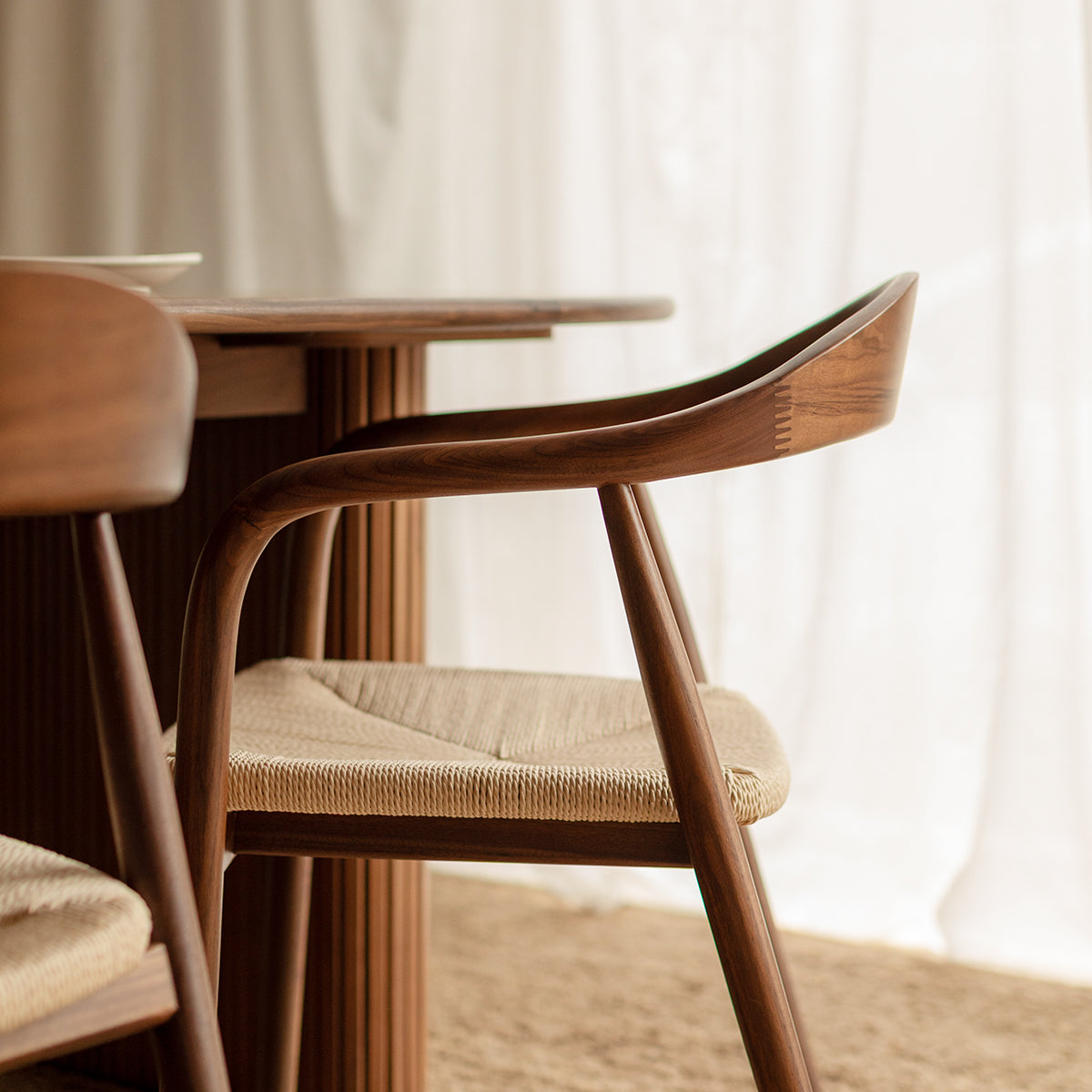 Noris Paper Cord Dining Chair