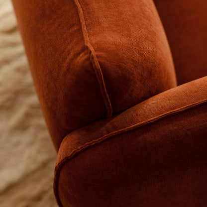 Valentina Fabric Swivel Armchair