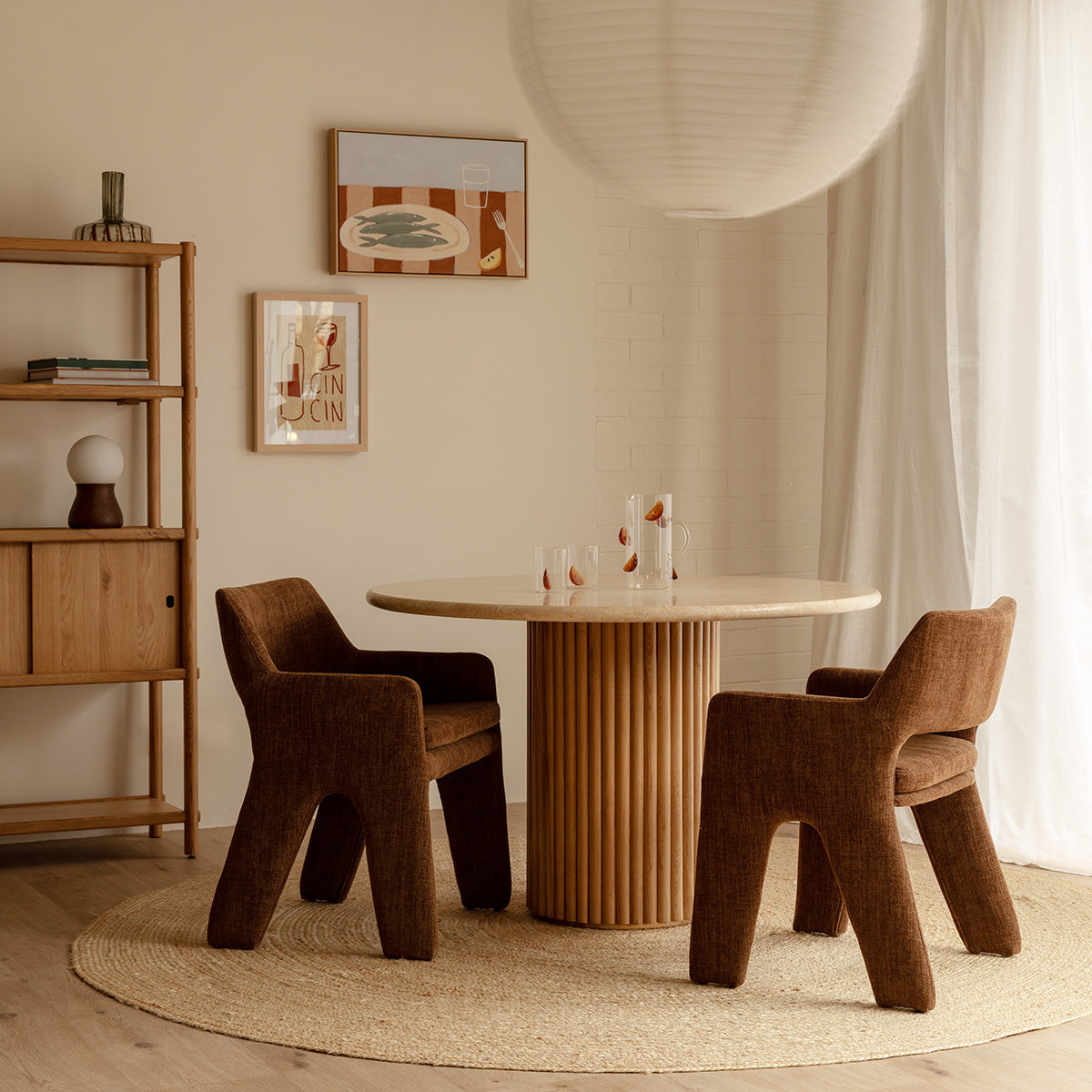 Harvey Fabric Dining Chair