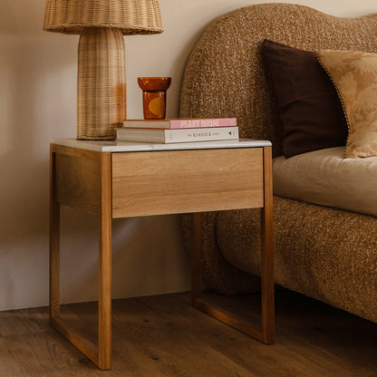 Avalon Marble Bedside Table