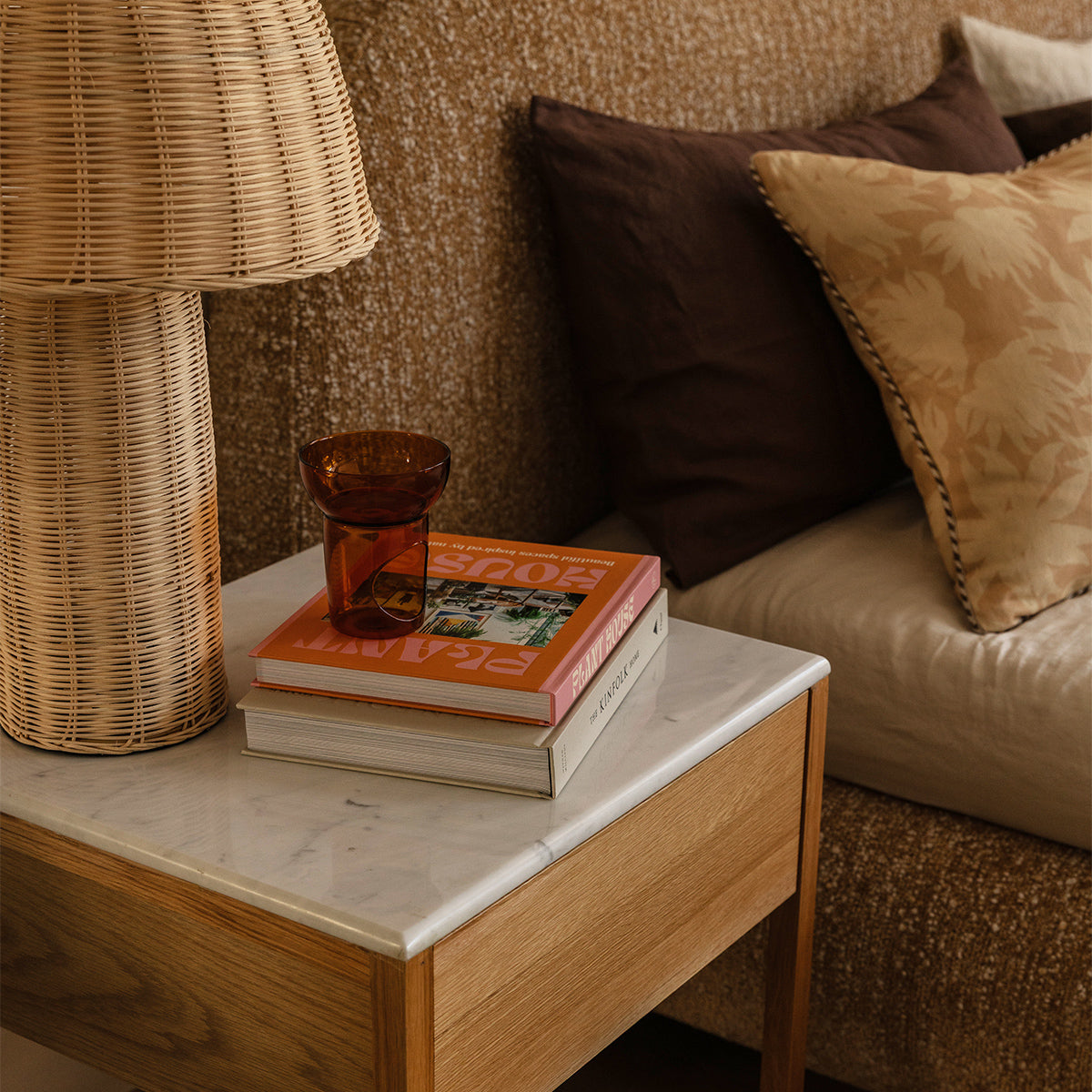 Avalon Marble Bedside Table