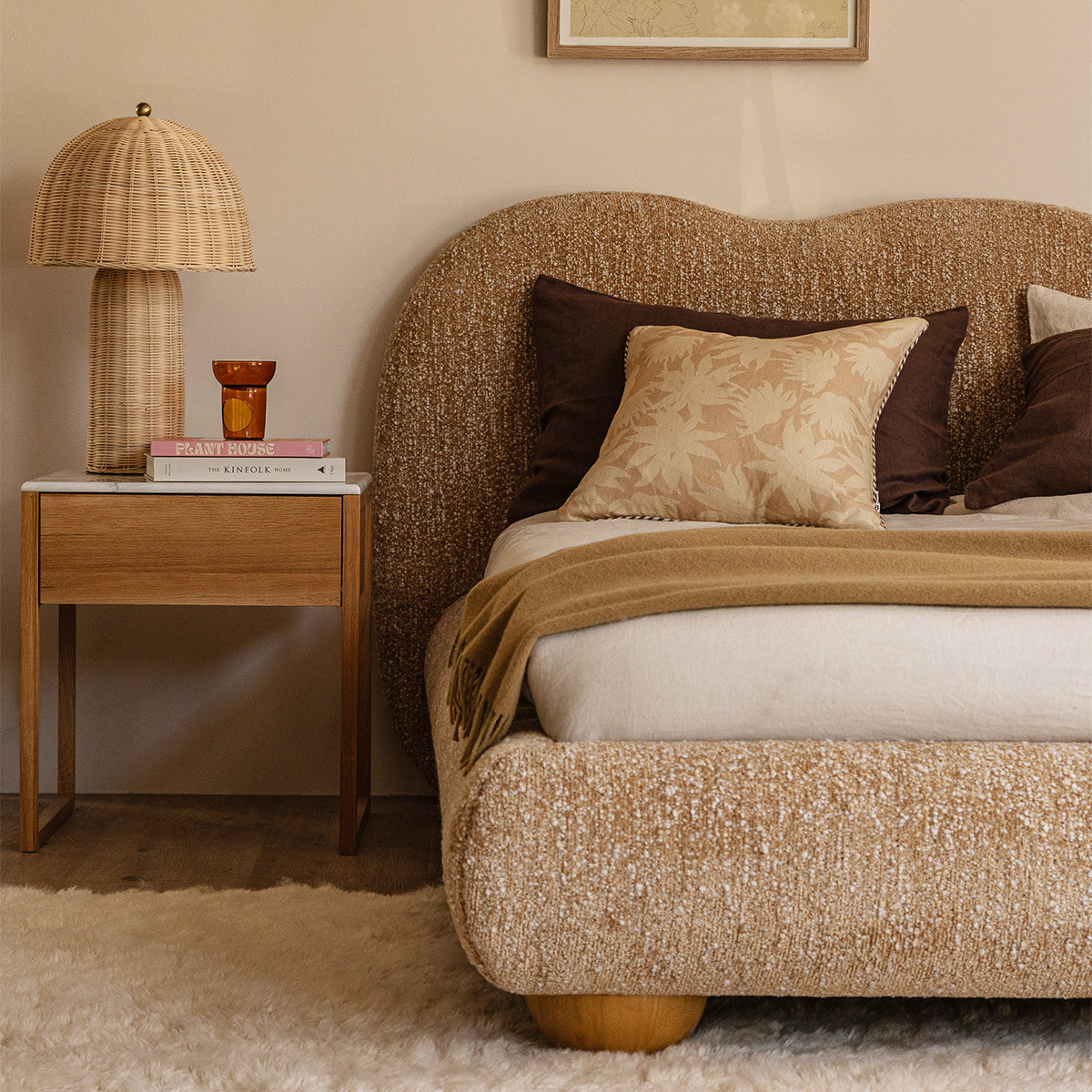 Avalon Marble Bedside Table