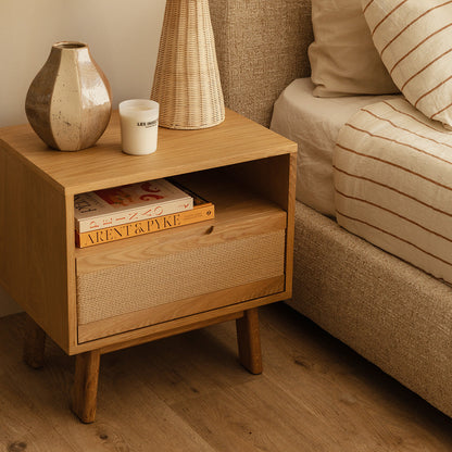 Arigato Timber Bedside Table