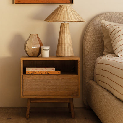 Arigato Timber Bedside Table