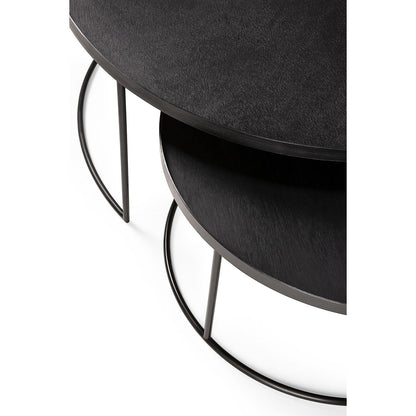 Tray Round Coffee Table Set of 2