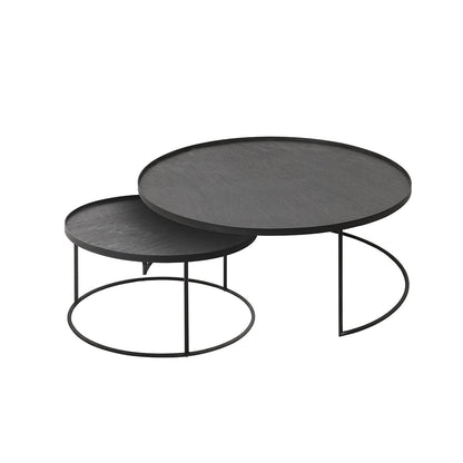 Tray Round Coffee Table Set of 2