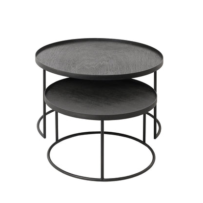 Tray Round Coffee Table Set of 2