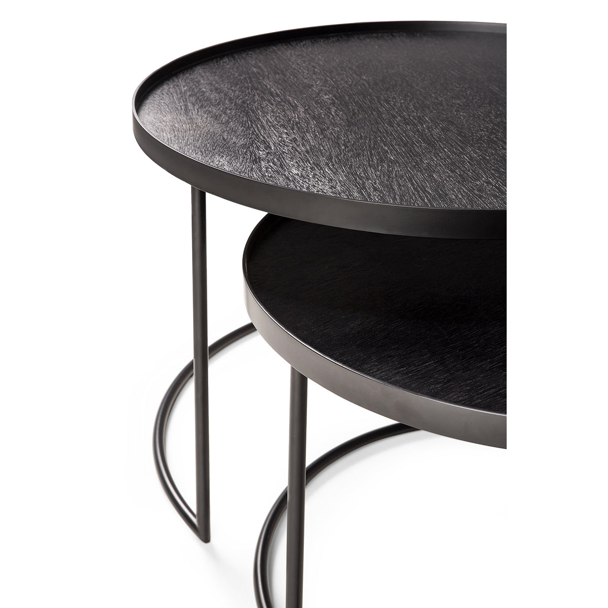 Tray Round Coffee Table Set of 2