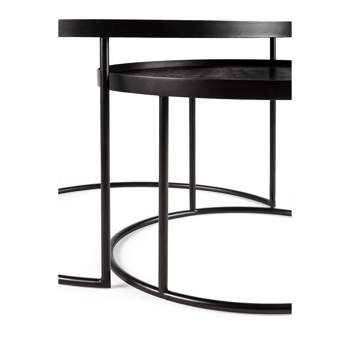 Tray Round Coffee Table Set of 2