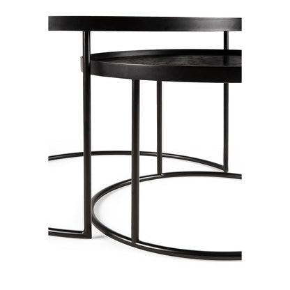 Tray Round Coffee Table Set of 2