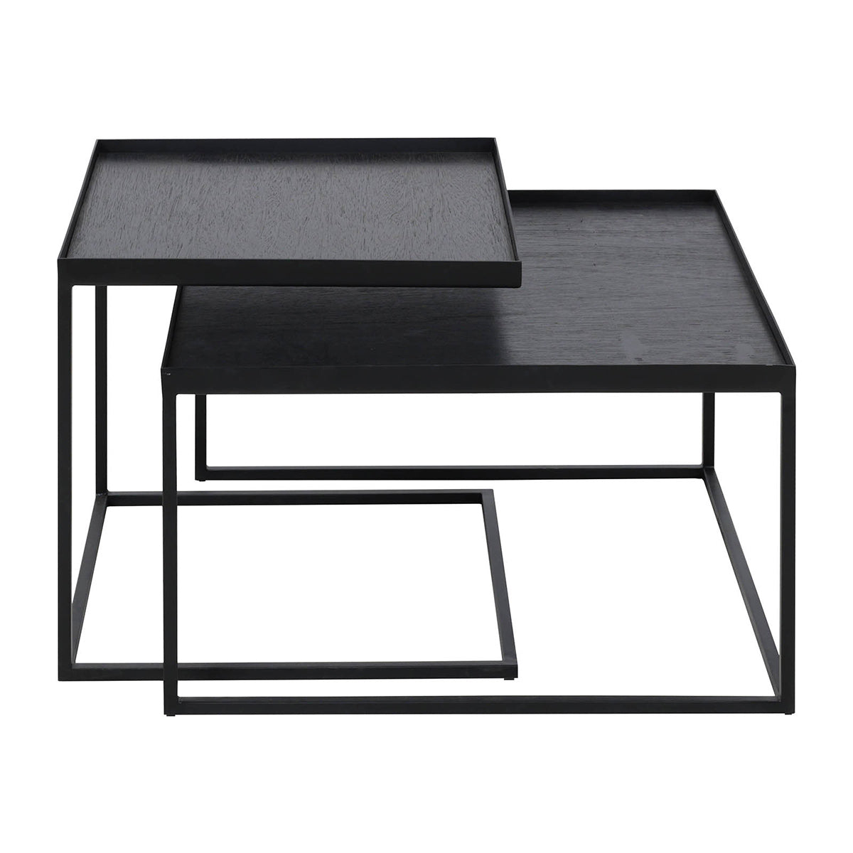 Tray Square Coffee Table Set of 2