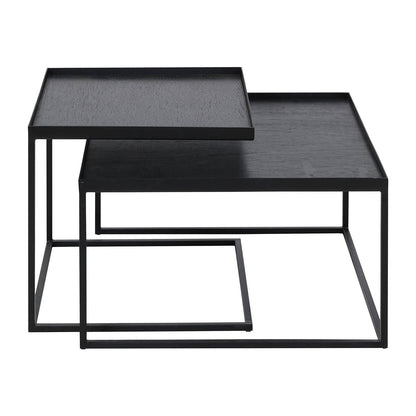 Tray Square Coffee Table Set of 2