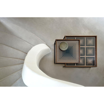 Tray Square Coffee Table Set of 2