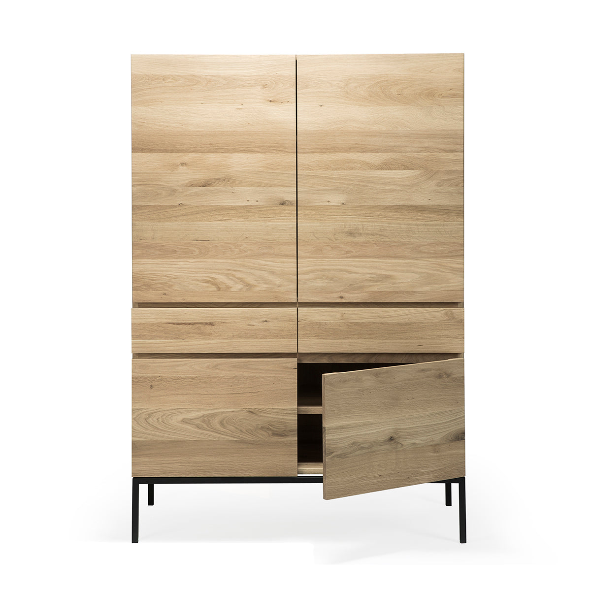 Ligna 4 Door & 2 Drawer Cupboard