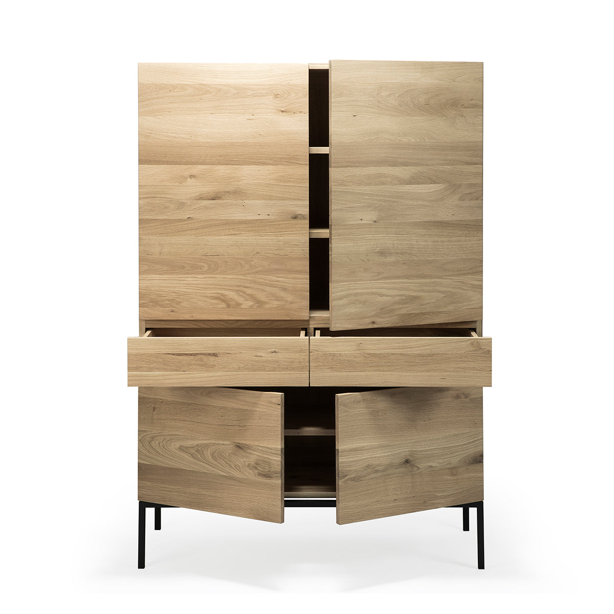 Ligna 4 Door & 2 Drawer Cupboard