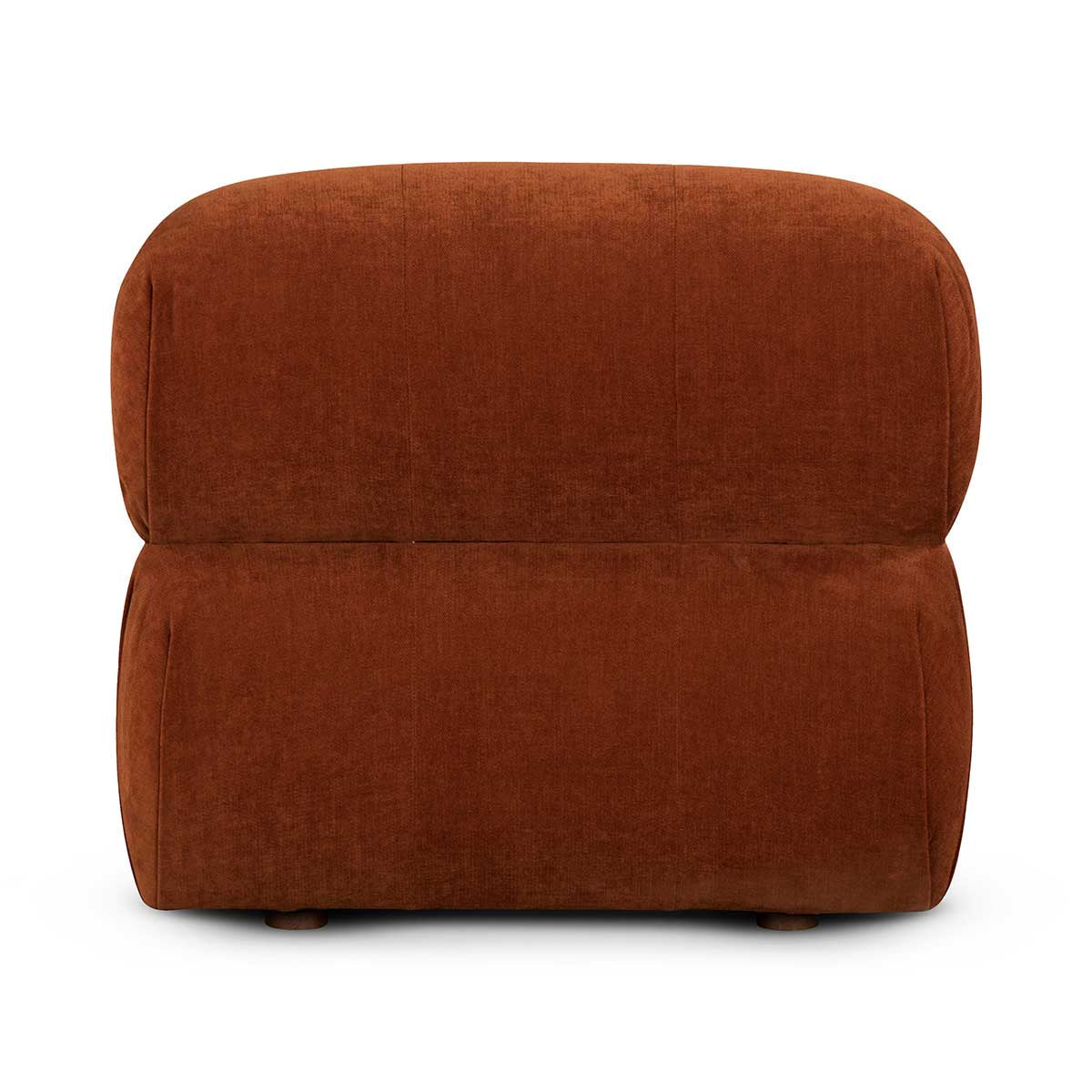 Bowie Textured Velvet Armless Modular Piece