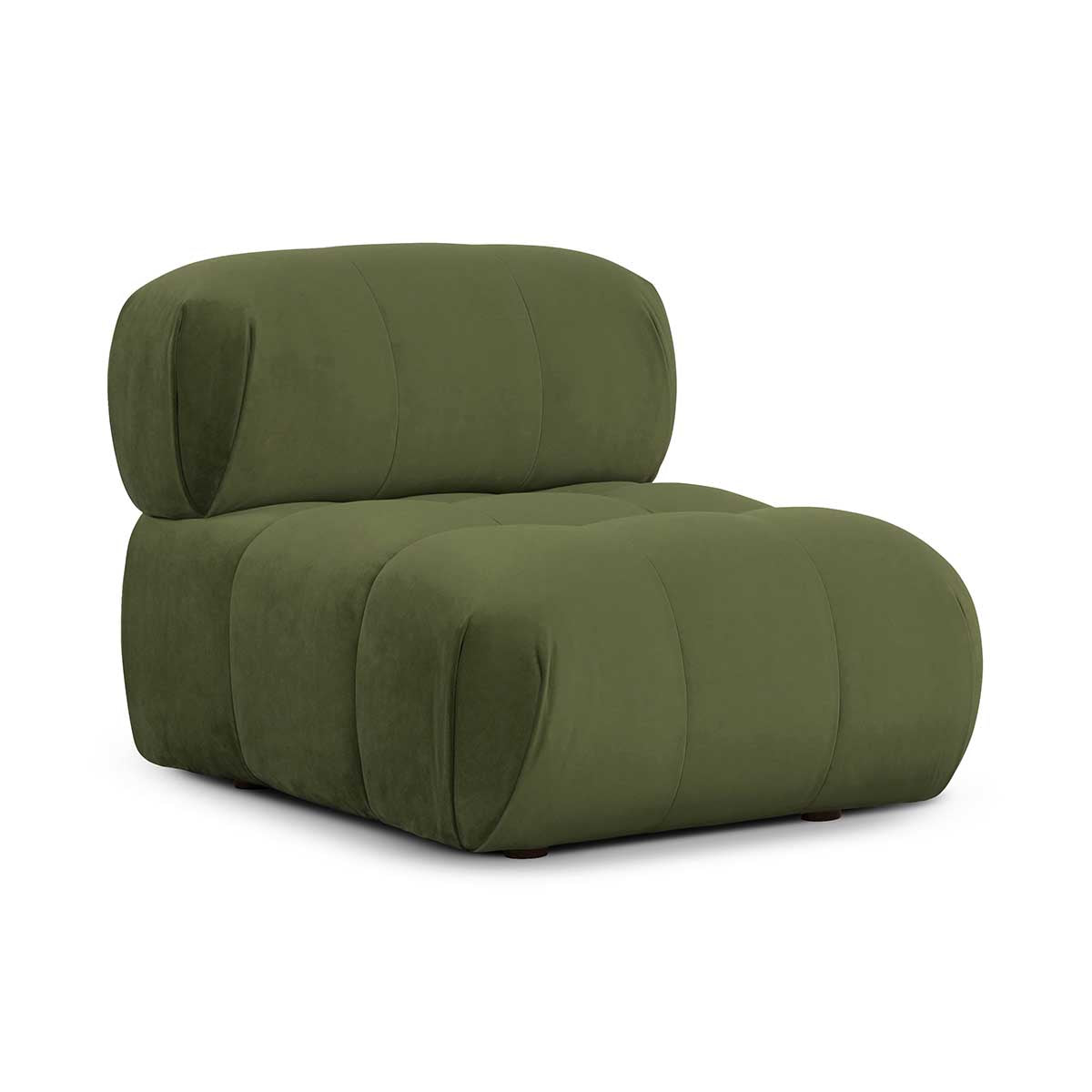 Bowie Velvet Armless Modular Piece